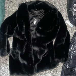 Fabulous furs faux fur coat